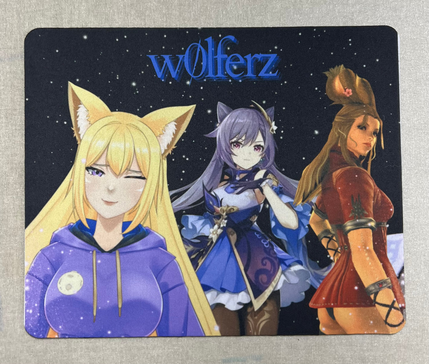 Happy Birthaffilaversary W0lferz!!! Limited Edition Mouse Pad