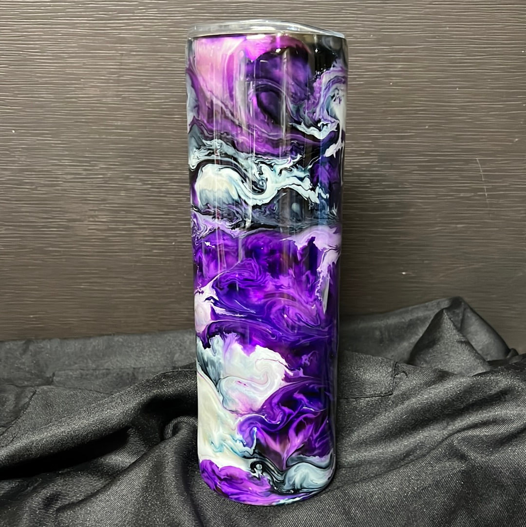 W0lferz 30oz Glow Tumbler, Purple