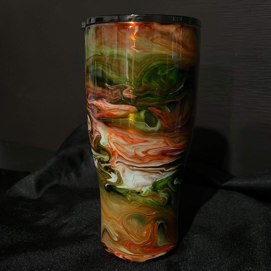 24oz Curve Tumbler, Fall Colors