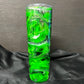 30oz Skinny Tumbler, Green/Blk/Silver/Glow