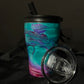 12oz Curved Tumbler w/2 lids